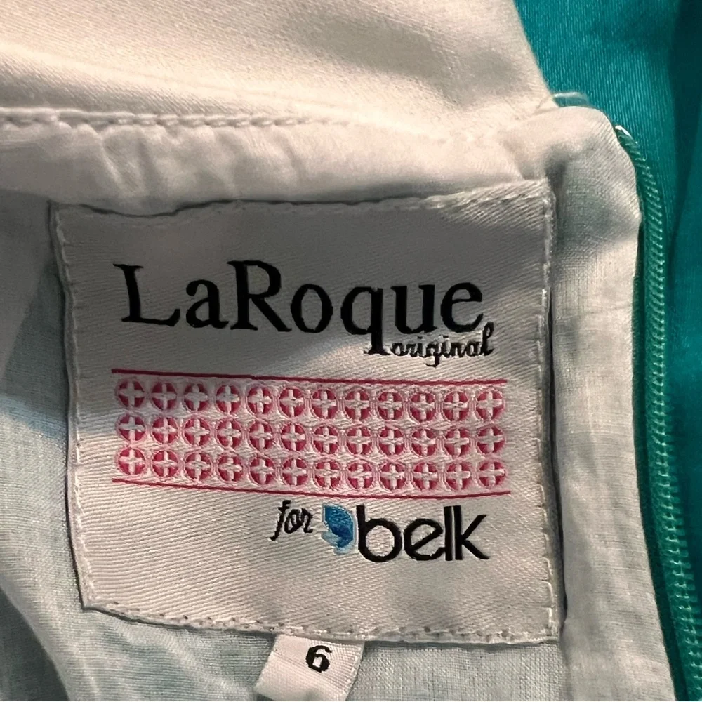 LaRoque for belk 60s retro mini dress with Peter Pan collar nwt - Picture 3 of 5